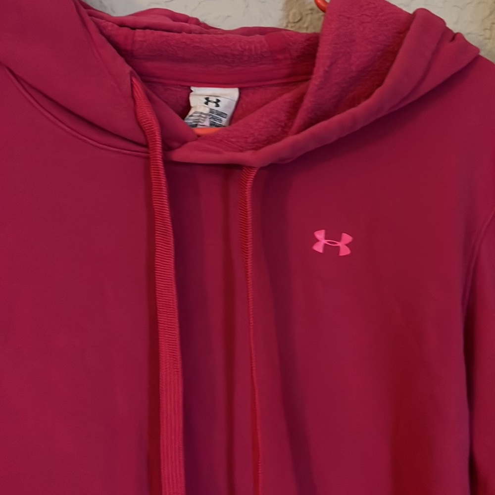 Pink Under Armor Hoodie - Picture 2 of 3